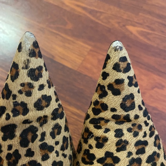 Aldo pony hair leopard heels 4in - Picture 5 of 8